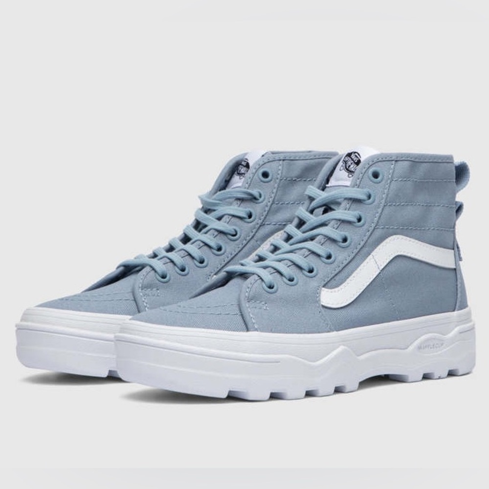 Vans Light Blue Sentry Sk8 Hi Sneaker Womens 8